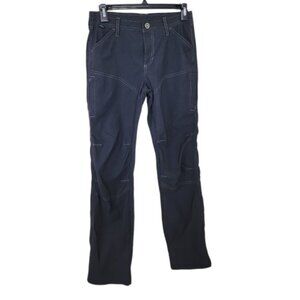 Kuhl Women's Black Renegade Durable Fast Dry Tech Trail Hiking Pant Size L